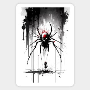 Terrifying Arachnid Sticker